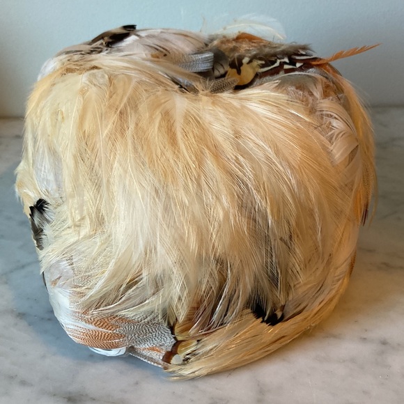 Vintage Peacock Feather Hat - Picture 6 of 7